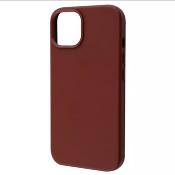 Чехол-накладка WAVE for Apple iPhone 14 Premium Leather Edition Case with MagSafe Umber