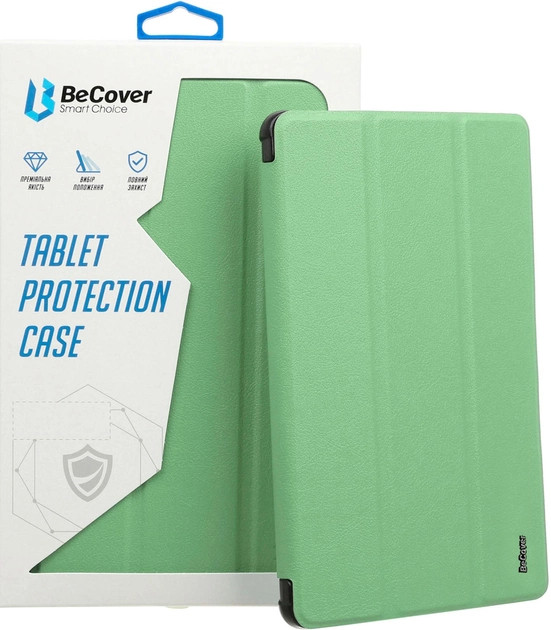 Обложка BeCover Soft Edge for Samsung Galaxy Tab A8 SM-X200/SM-X205 Green (708332)