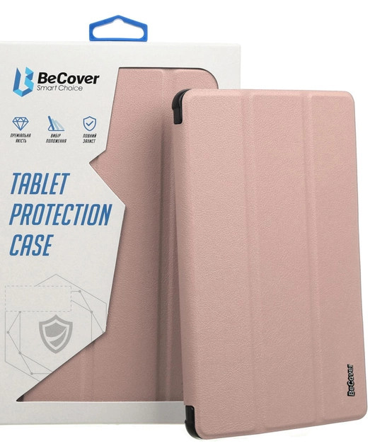 Обкладинка BeCover Soft Edge PM Lenovo Tab M10 Plus TB-125F (3rd Gen)/K10 Pro TB-226 10.61" Rose Gold (708369)