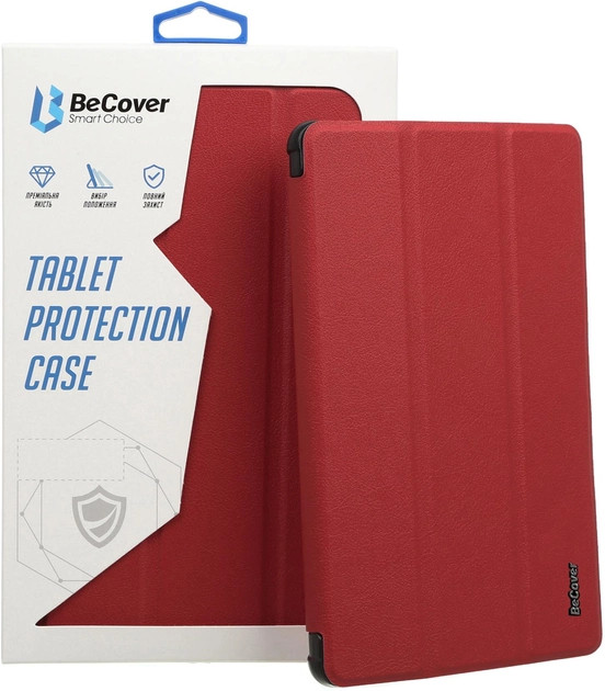 Обложка BeCover Smart for Realme Pad 10.4" Red Wine (708269)