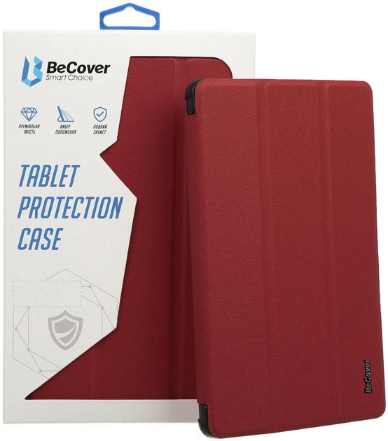 Обложка BeCover Smart for Lenovo Tab M10 TB-328F (3rd Gen) 10.1" Red Wine (708287)