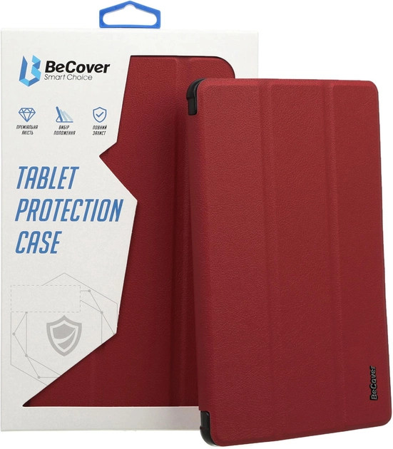 Обкладинка BeCover Smart Case Lenovo Tab M10 Plus TB-125F (3rd Gen)/K10 Pro TB-226 10.61" Red Wine (708307)