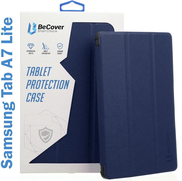 Обложка BeCover Flexible TPU Mate for Samsung Galaxy Tab A7 Lite SM-T220/SM-T225 Deep Blue (706472)