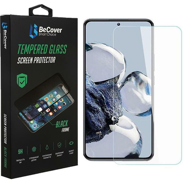 Защитное стекло BeCover for Xiaomi 12T/12T Pro Crystal Clear Glass 3D (708557)