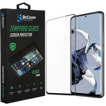 Защитное стекло BeCover for Xiaomi 12T/12T Pro Black (708558)