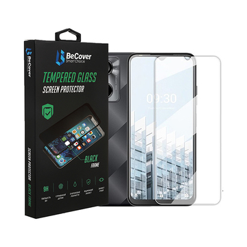 Захисне скло BeCover for Tecno Pop 6 Pro (BE8) Crystal Clear Glass 3D (708555)