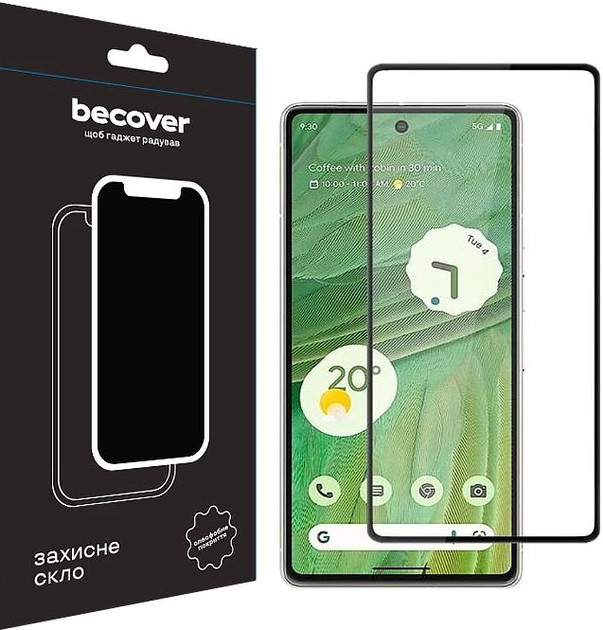 Захисне скло BeCover for Google Pixel 7 Black (708571)