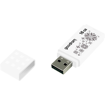 Флеш память USB Goodram UME2 64GB USB 2.0 White (UME2-0640W0R11-WI)