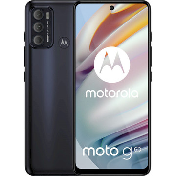 Смартфон Motorola Moto G60 6/128GB Moonless Black (PANB0025RS)