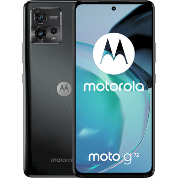 Смартфон Motorola Moto G72 8/128GB Meteorite Grey (PAVG0004RS)