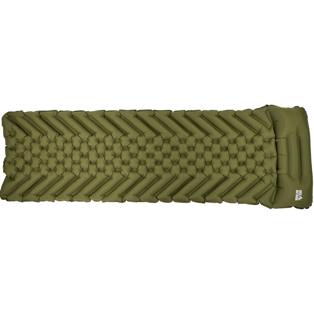 Туристичний килимок Skif Outdoor Bachelor Ultralight 190 x 55 x 5 cm Olive (SOBMOL)