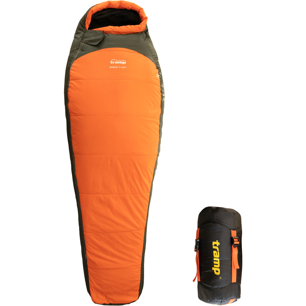 Спальный мешок Tramp Boreal Regular Left Orange/Grey (UTRS-061R-L)