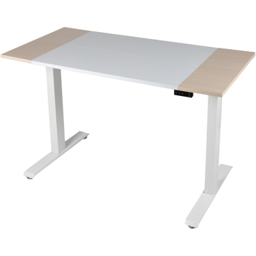 Геймерський стіл Barsky User white/wood 1200*600 (VRU_el-02)