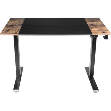Геймерський стіл Barsky User black/antic wood 1200*600 (VRU_el-01)