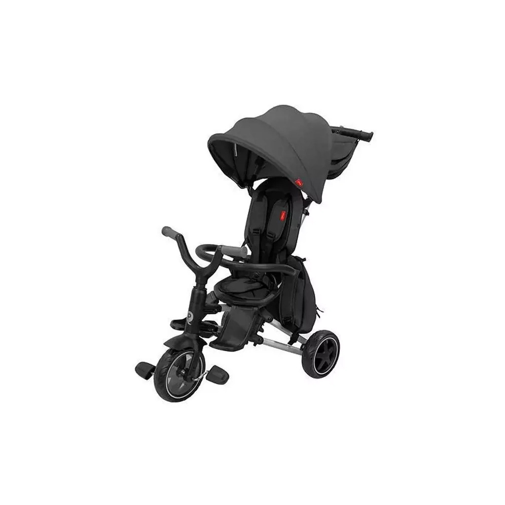 Детский велосипед QPlay Nova Rubber Black складной трехколесный детский без сумки (S700BlackRubber)