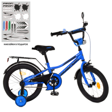 Дитячий велосипед Prof1 18" Prime Синий (Y18223 blue)