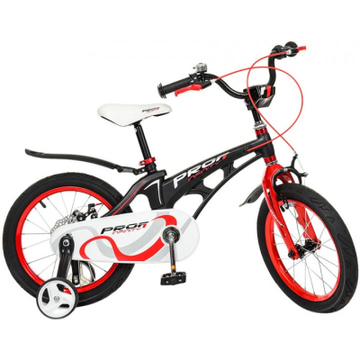 Дитячий велосипед Prof1 18" Infinity Чорний з червоним (LMG18201 black/red)