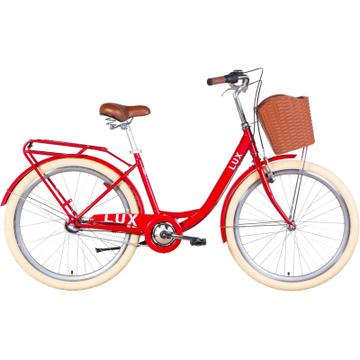 Велосипед Дорожник 26" LUX Planet рама-17" 2022 Red (OPS-D-26-214)