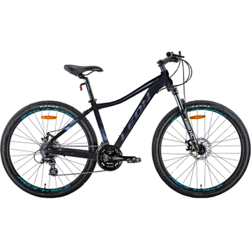 Велосипед Leon 27.5" XC-LADY AM Hydraulic Lock Out DD рама-16,5" 2022 Black/Lilac (OPS-LN-27.5-161)