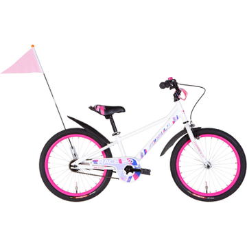 Велосипед Formula 20" Race рама-10" 2022 White/Pink (OPS-FRK-20-182)