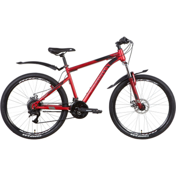 Велосипед Discovery 26" Trek AM DD рама-15" 2022 Red (OPS-DIS-26-481)