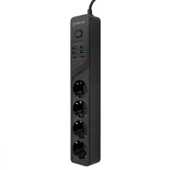 Сетевой фильтр Proove Power Socket P-04 2m Black