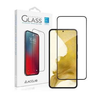 Захисне скло Acclab Full Glue for Samsung S22 Black