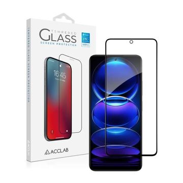 Защитное стекло Acclab Full Glue for Xiaomi Redmi Note 12 Black