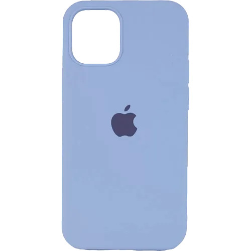 Чохол-накладка Apple Sillicon Case Copy for iPhone 14 Pro Lavander Grey (46)