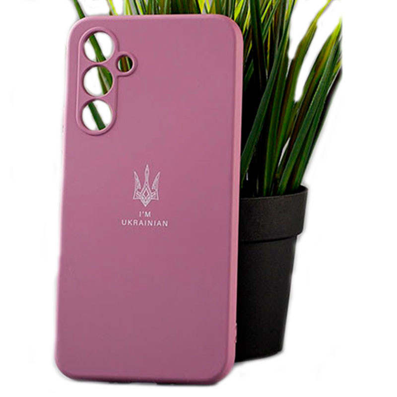 Чохол-накладка Soft Silicone Case Samsung A54 (5G) Тризуб Lavender