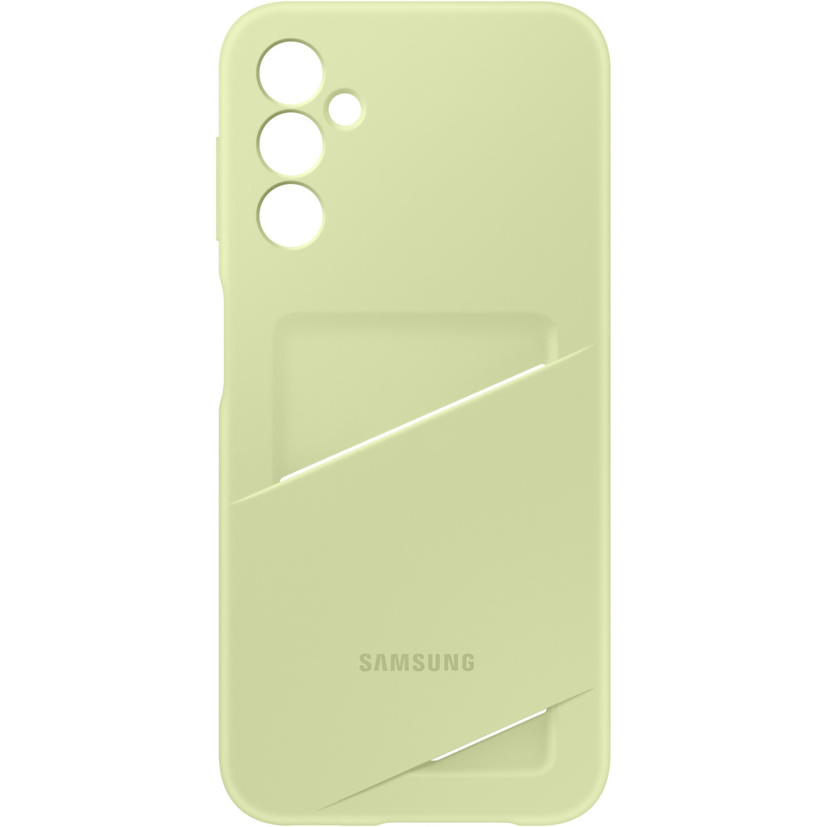 Чохол-накладка Samsung A14 Card Slot Case Lime (EF-OA146TGEGRU)