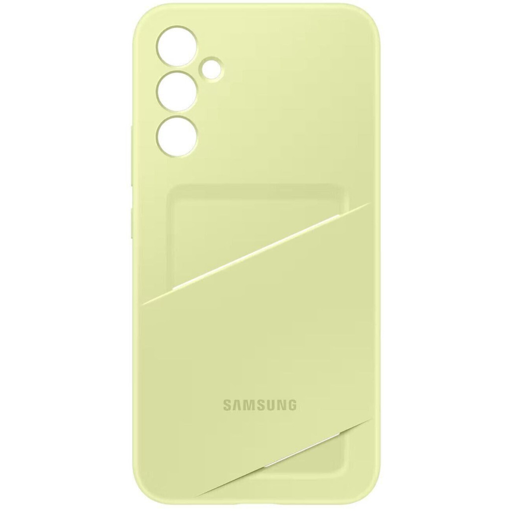 Чохол для смартфона Samsung A34 Card Slot Case Lime (EF-OA346TGEGRU)