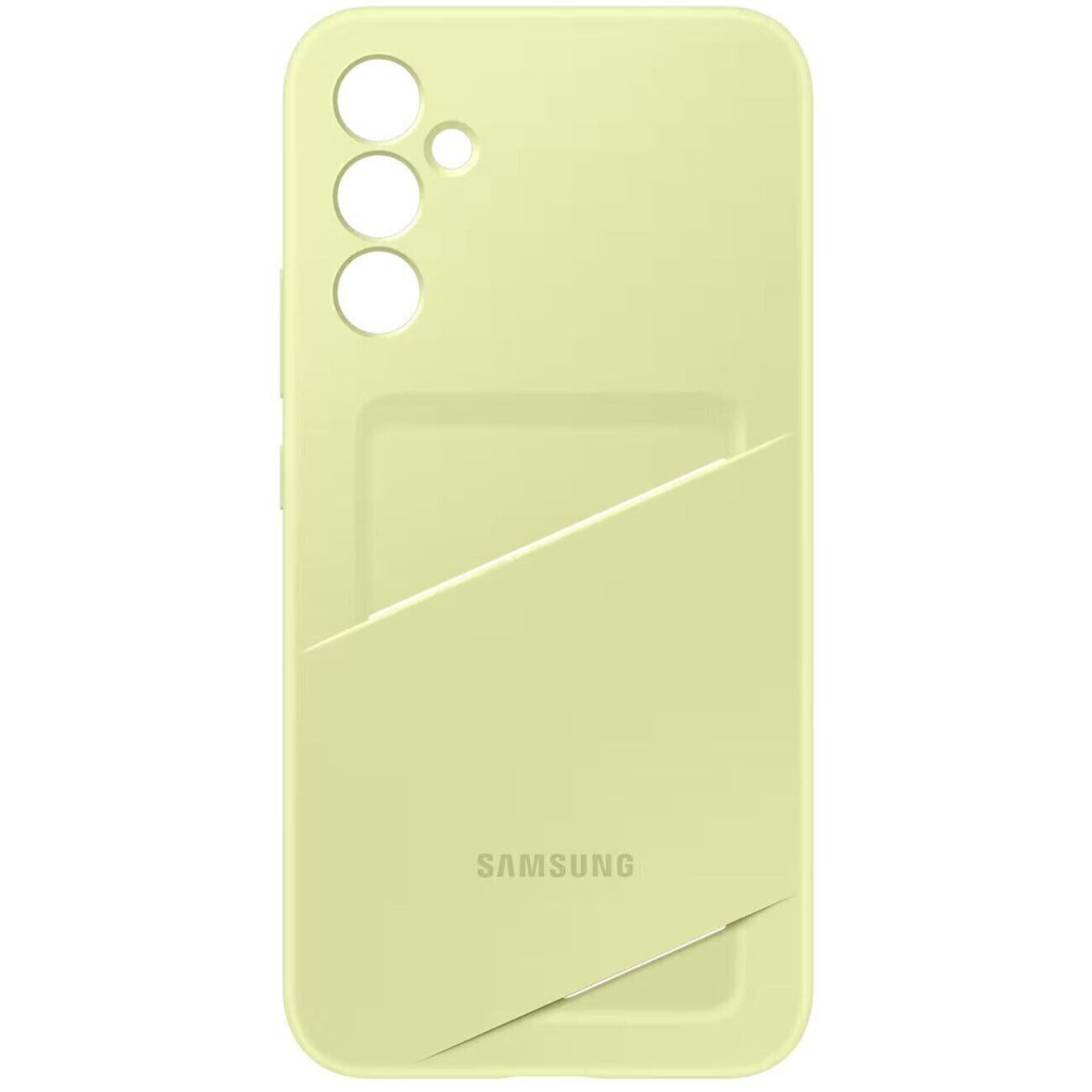 Чехол для смартфона Samsung Card Slot Case for Galaxy A34 (A346) Lime (EF-OA346TGEGRU)