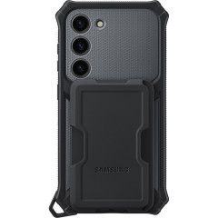 Чехол-накладка Samsung Rugged Gadget Case for Galaxy S23 (S911) Titan (EF-RS911CBEGRU)