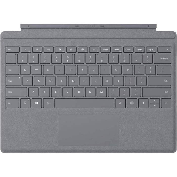 Клавиатура Microsoft Surface Pro 7/7+ Signature Type Cover Charcoal (FFQ-00141)