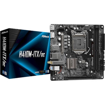 Материнська плата ASRock H410M-ITX/AC