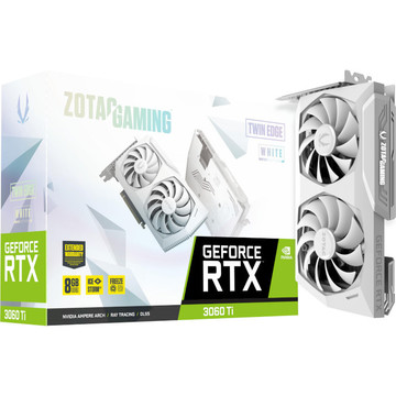 Відеокарта ZOTAC GeForce RTX 3060 Ti Twin Edge White Edition (ZT-A30620J-10P)