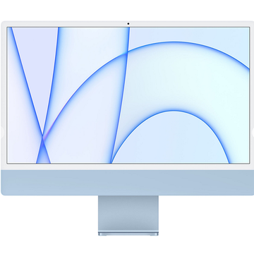 Моноблок Apple iMac 24 Retina 4.5K 256GB 8GPU Blue 2021 (MGPK3)
