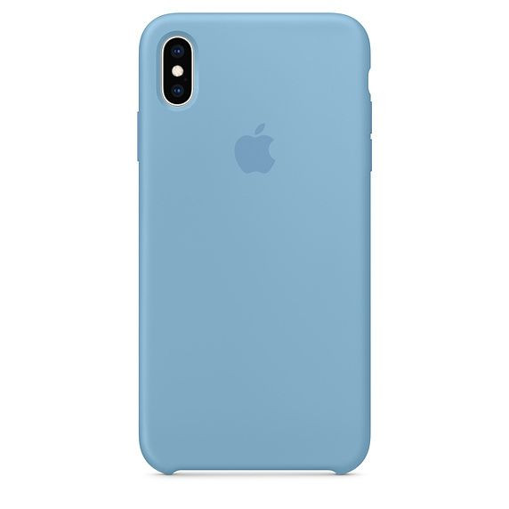 Чохол-накладка Apple iPhone Xs Max Silicone Case Cornflower (MW952)