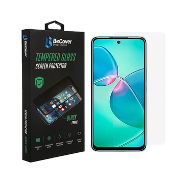 Захисне скло BeCover for Infinix Hot 12 Play NFC (X6816D) Crystal Clear Glass 3D (708089)