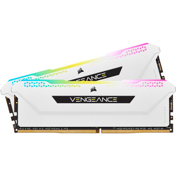 Оперативная память CORSAIR DDR4 2x16GB Vengeance RGB Pro SL White (CMH32GX4M2D3600C18W)