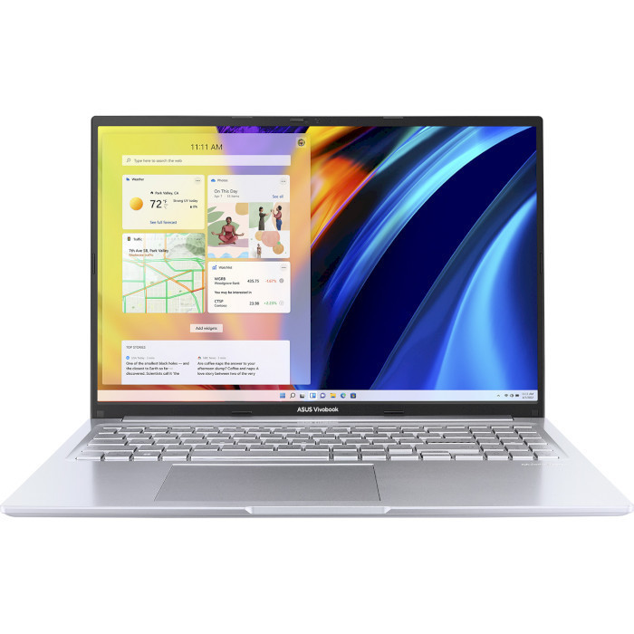 Ноутбук Asus Vivobook 16 FHD IPS/Ryzen 5-4600H/8/512SSD/INT/DOS/Silver