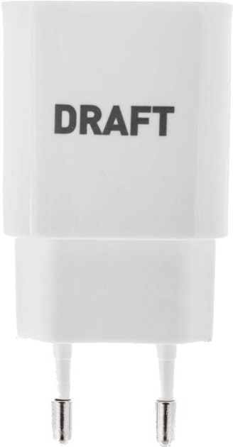 Зарядное устройство Draft USB 2.0A 4210D White