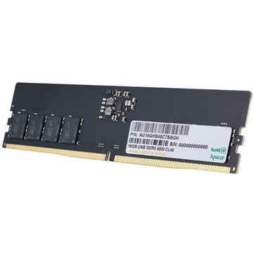 Оперативная память APACER DDR5 16Gb 4800Mhz Bulk (AU16GHB48CTBBGH)