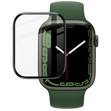 Захисне скло та плівка Drobak Apple Watch Series 8 41mm Black Frame A+ (323206)