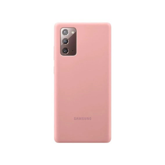Чохол-накладка Samsung Note 20 (2020) Silicone Cover Copper Brown (EF-PN980TAEGRU)