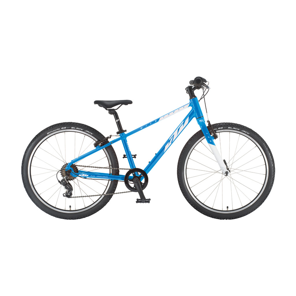 Дитячий велосипед KTM WILD CROSS 20" рама 30.5 2022 Синій / Білий (21244130)
