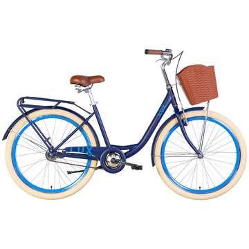Велосипед Дорожник 26" LUX рама-17" 2022 Blue (OPS-D-26-180)