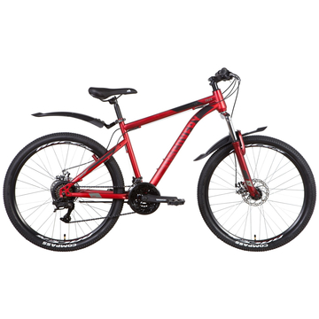 Велосипед Discovery 26" Trek AM DD рама-18" 2022 Red (OPS-DIS-26-487)
