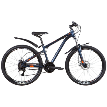Велосипед Discovery 26" Trek AM DD рама-18" 2022 Blue/Black (OPS-DIS-26-485)
